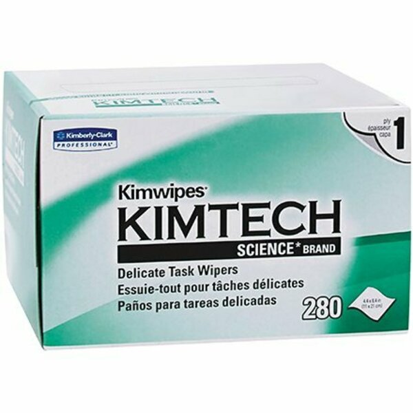 Bsc Preferred Kimwipes 1-Ply 4.4 x 8.4'' Low Lint Wipers, 30PK S-8115